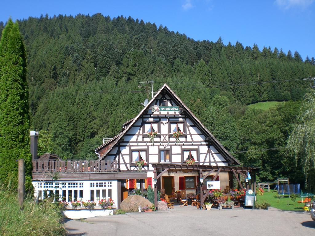 Landgasthof Untere Muehle Alpirsbach Eksteriør bilde