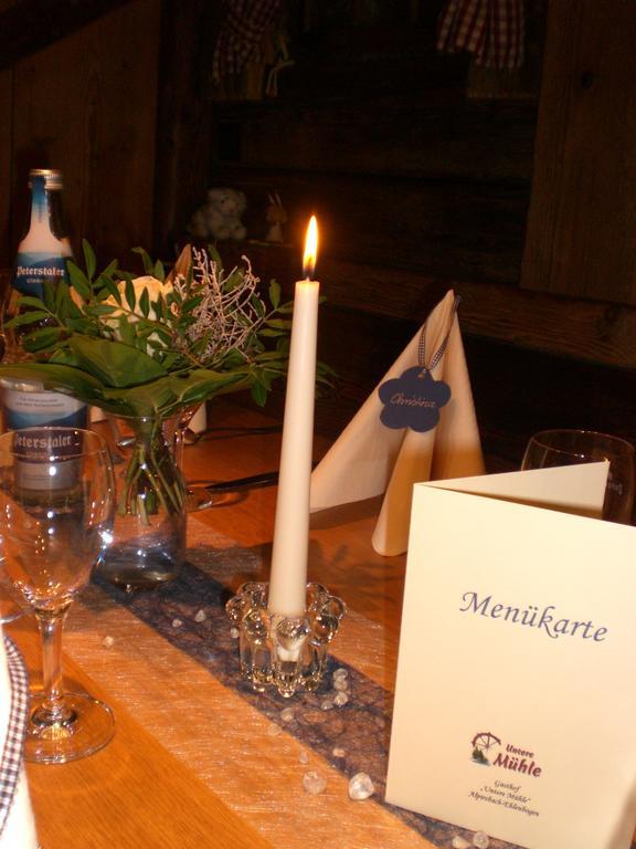 Landgasthof Untere Muehle Alpirsbach Eksteriør bilde